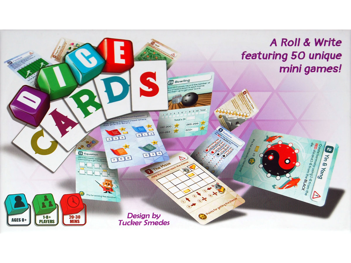 Dice Cards box cover