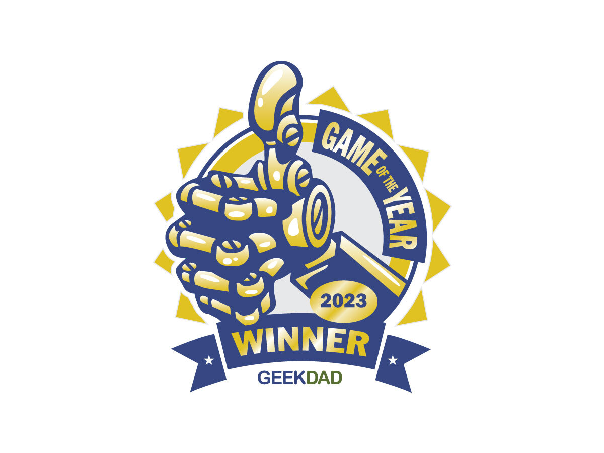 GeekDad 2023 Game of the Year seal