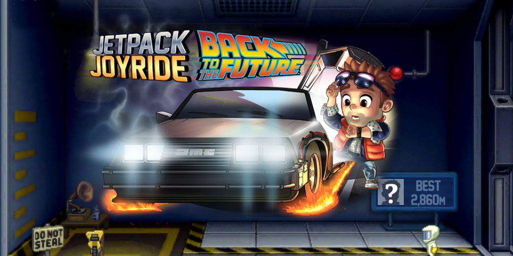 JetpackJoyride Back to the Future